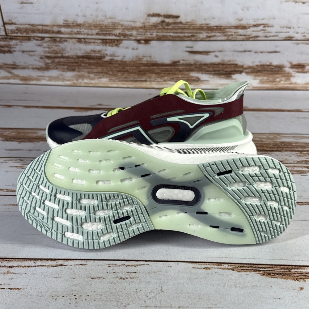 Stella McCartney x Adidas Navy Mint Maroon Neon Yellow Sneakers - Picture 4 of 10